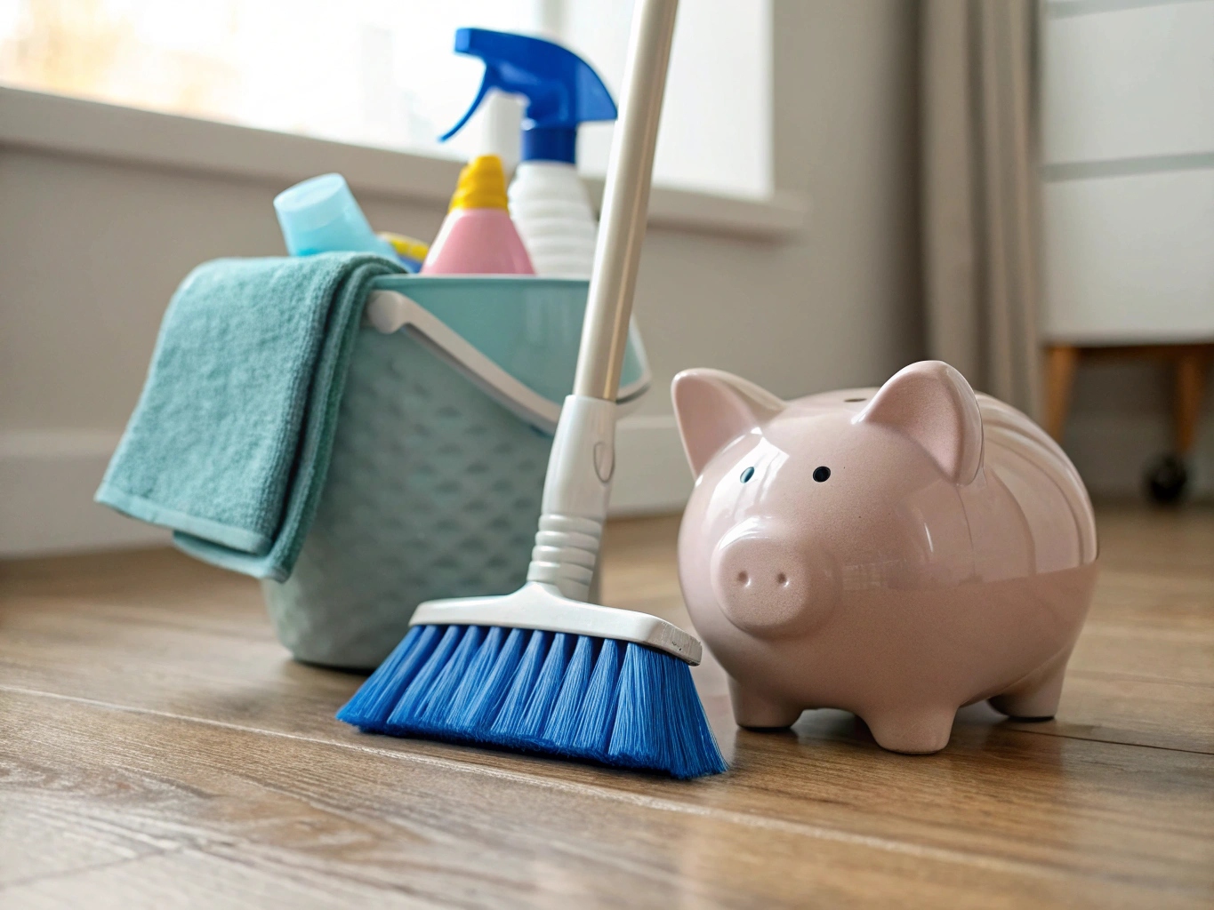 Symbolische Darstellung der Finanzierung einer Haushaltshilfe